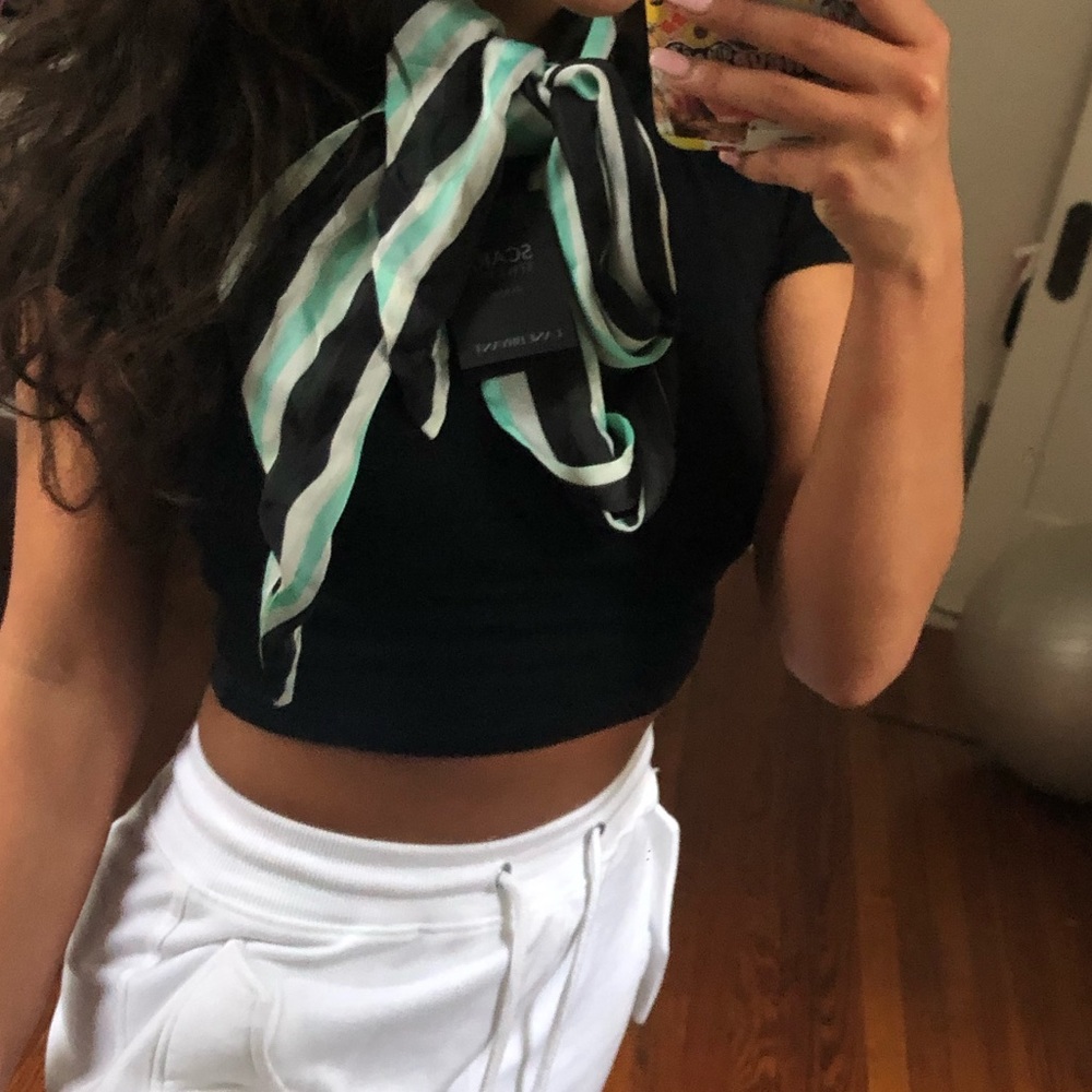 Silky scarf